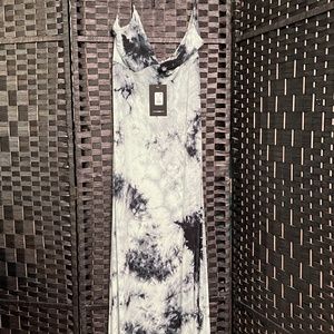 Fashion Nova Tie dye maxi dress